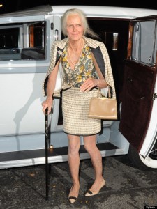 Heidi Klum gets old and feisty at her Heidi Klum 14th Annual Halloween Party in NYC