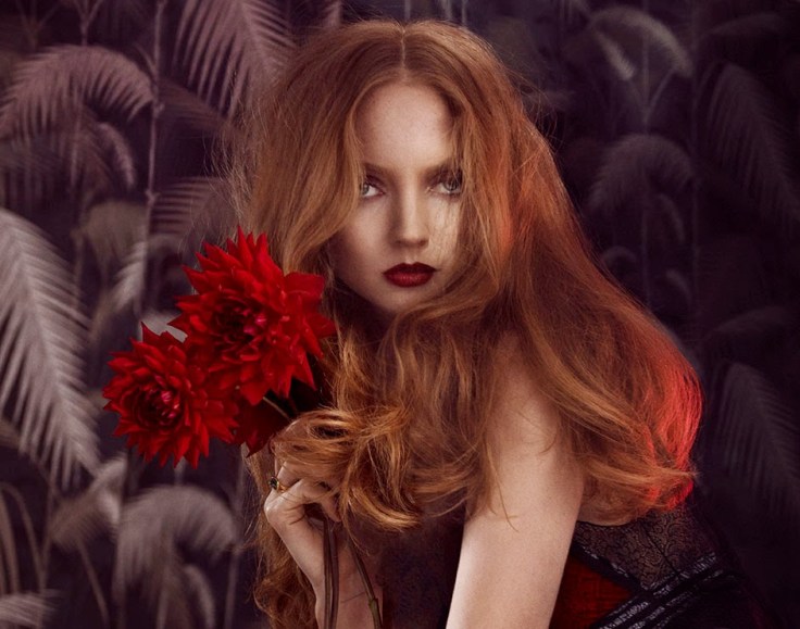 1 Lily Cole by Signe Vilstrup for Glamour Italia December 2014 8