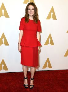 julianne-moore-red-top-skirt-oscars-nominee-lunch-2015-h724
