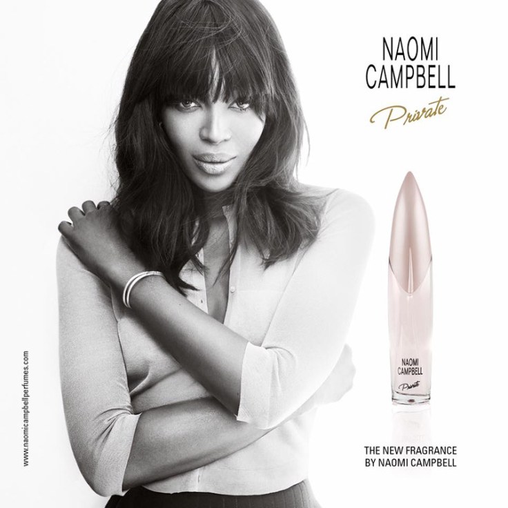 Naomi Campbell Private Fragrance Campaign