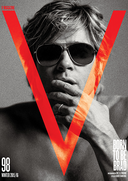 V Magazine Brad Pitt-1