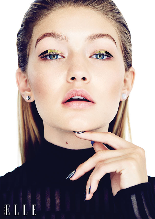Gigi Hadid X ELLE Canada November 2015-2