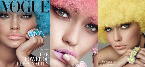 Gigi Hadid X Vogue Italia November 2015