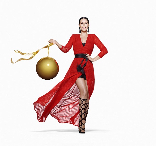 Katy Perry X H&M 2015 Christmas Campaign-1