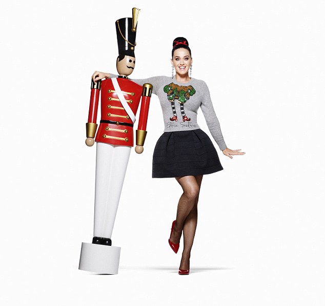 Katy Perry X H&M 2015 Christmas Campaign-3