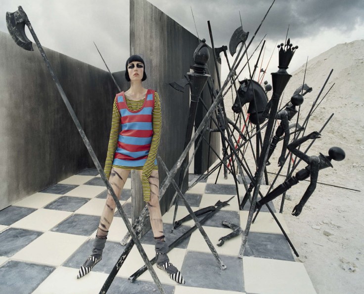 Edie Campbell X Vogue Italia December 2015-1