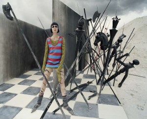 Edie Campbell X Vogue Italia December 2015-1