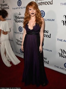 Bella Thorne Marchesa Fall 2015 -2016.1.10-