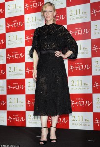 Carol Tokyo Premiere— Cate Blanchett -2016.1.24-