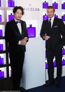 Haig Club Whiskey Shanghai Party— 張震 & David Beckham -2016.1.15-