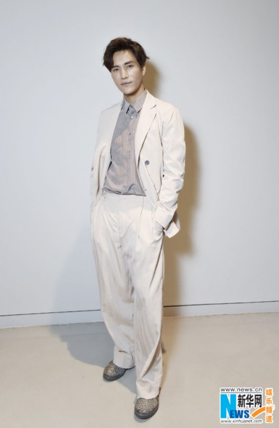 Giorgio Armani Fall 2016 Menswear Runway Show Guest