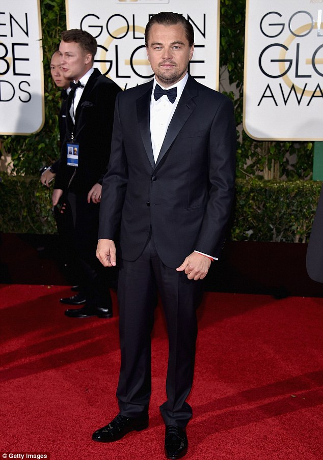 Leonardo DiCaprio- 2016 Golden Globe