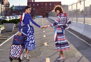 Mica Arganaraz & Lineisy Montero X Chanel Spring 2016 Campaign -2016.1.5-