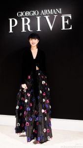 Armani Privé Spring 2016 Couture Runway Show— 桂綸鎂 -2016.1.27-