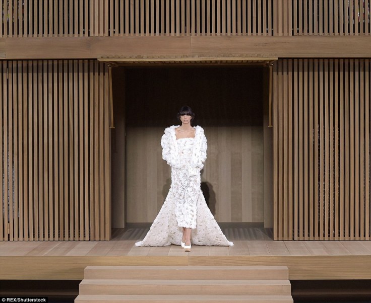 Mica Arganaraz for CHANEL Spring 2016 Couture
