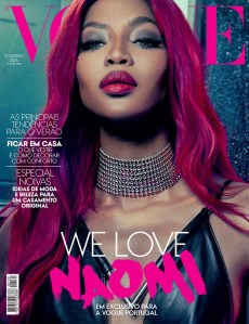 Naomi Campbell X Vogue Portugal February 2016 Cover -2016.1.8-