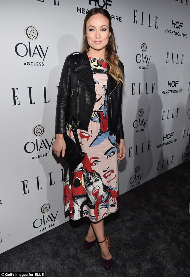 Olivia Wilde in Marc Jacobs Spring 2016