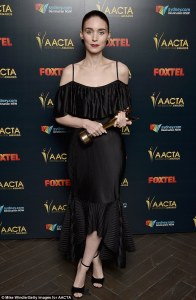 2016 AACTA International Awards— Rooney Mara -2016.1.30-