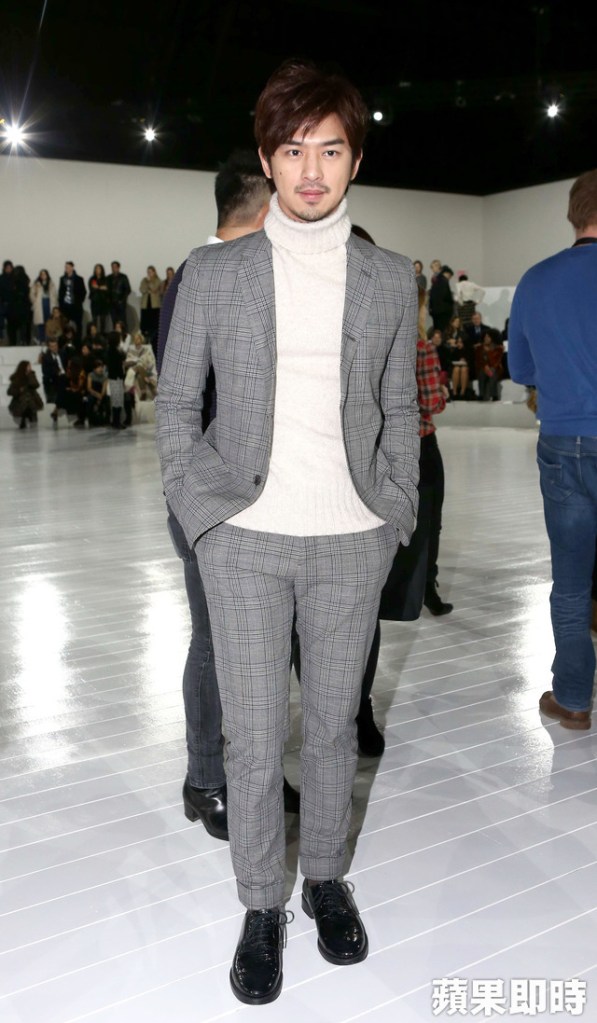 Chen Bo-Lin in Marc Jacobs Fall 2015 Menswear