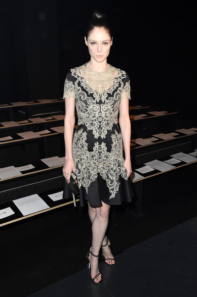 Coco Rocha in Marchesa Pre-Fall 2016