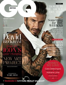 David Beckham X GQ British March 2016 -2016.2.1-