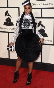 Janelle Monáe in Jean Paul Gaultier Fall 2015 Couture -2016.2.16-