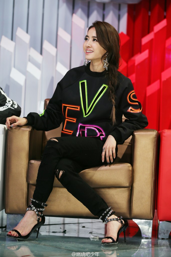 Jolin Tsai in Versace Resort 2016