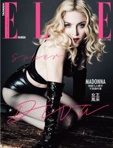 Madonna X ELLE Taiwan February 2016 Cover -2016.2.1-