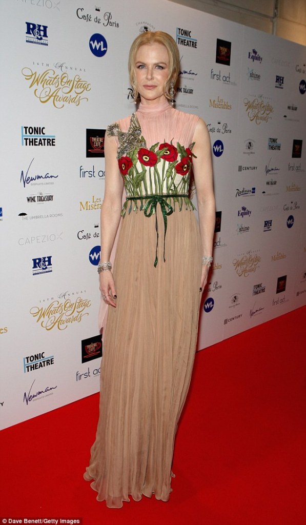 Nicole Kidman in Gucci Pre-Fall 2016