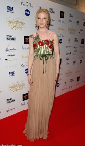 2016 WhatsOnStage Theatre Awards— Nicole Kidman -2016.2.22-