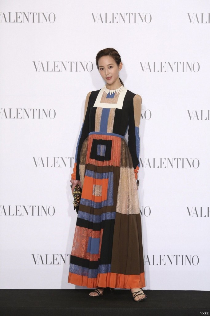 Ning Chang in Valentino Spring 2016-1