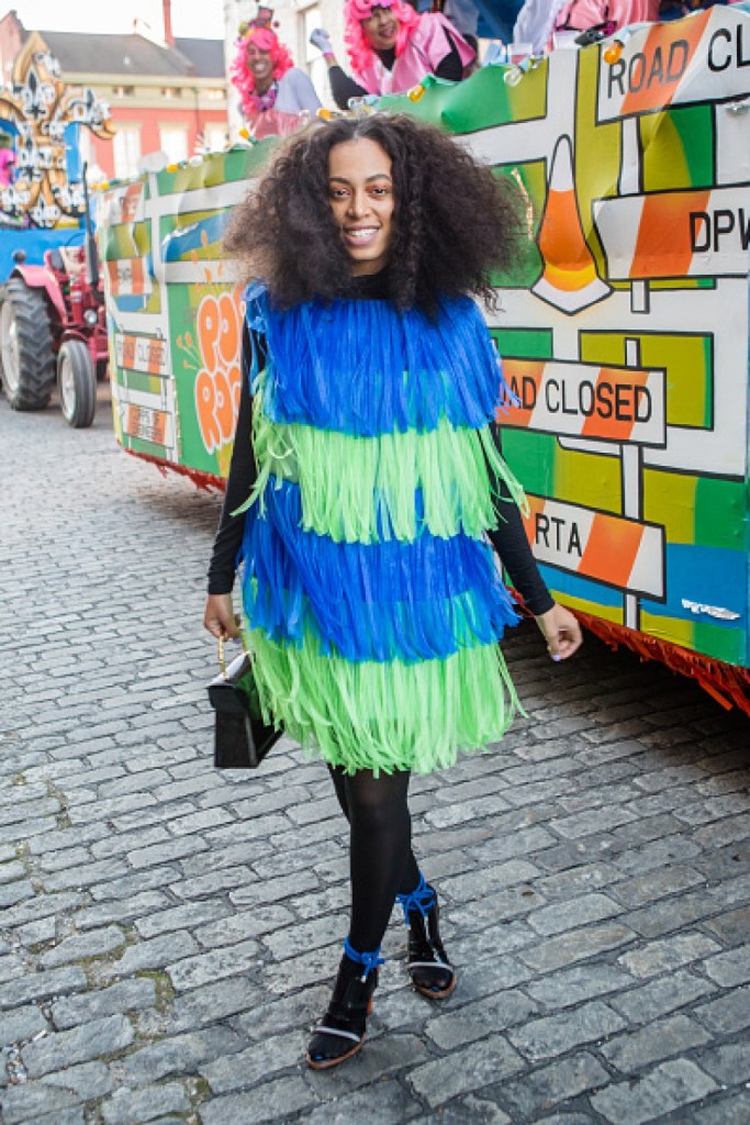 Solange Knowles In Moschino Spring 2016