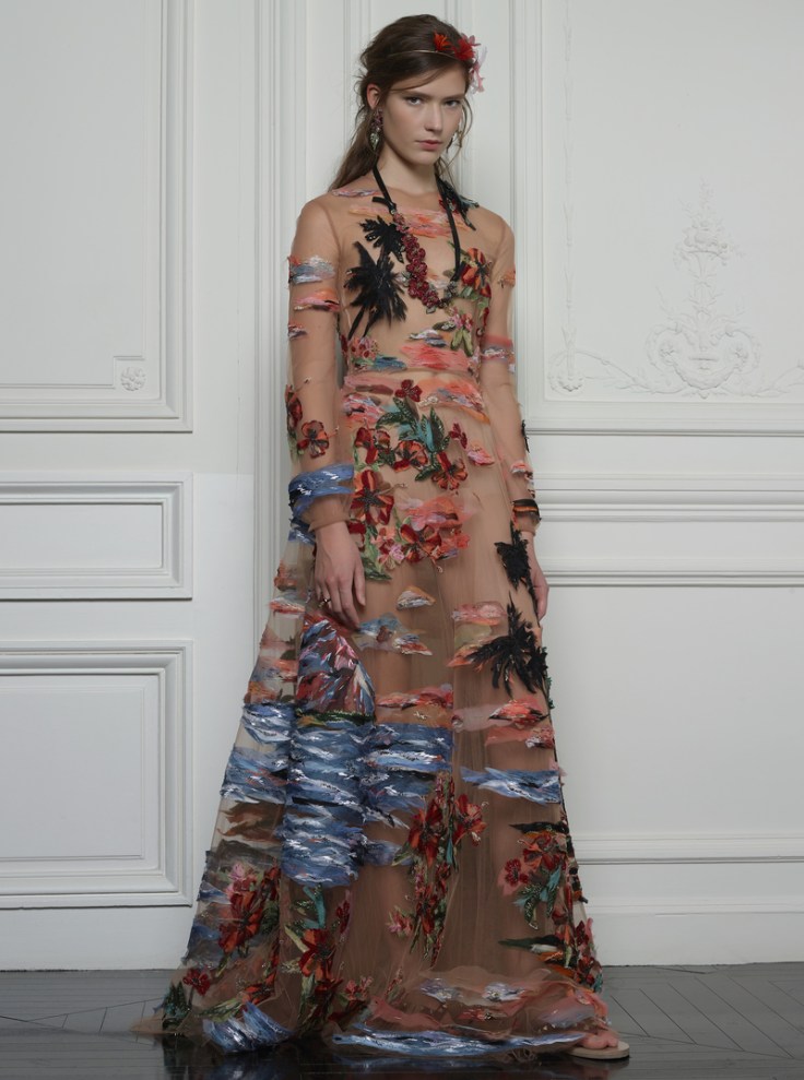 Valentino Hawaiian Couture Look 23