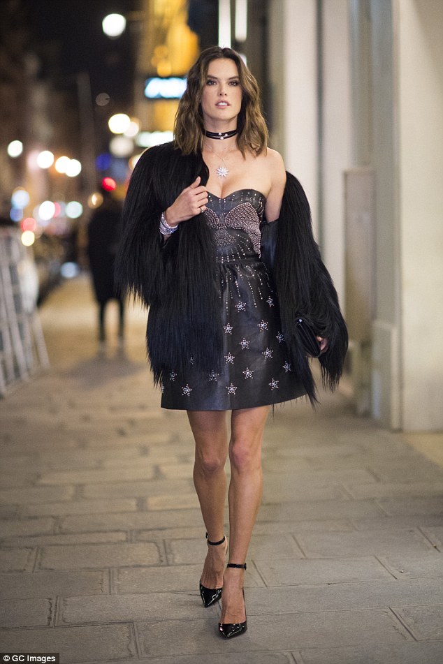 Alessandra Ambrosio in Wonder Woman Valentino