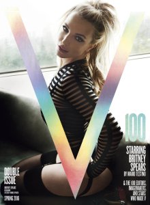 Britney Spears X V Magazine March 2016 Cover -2016.3.2-