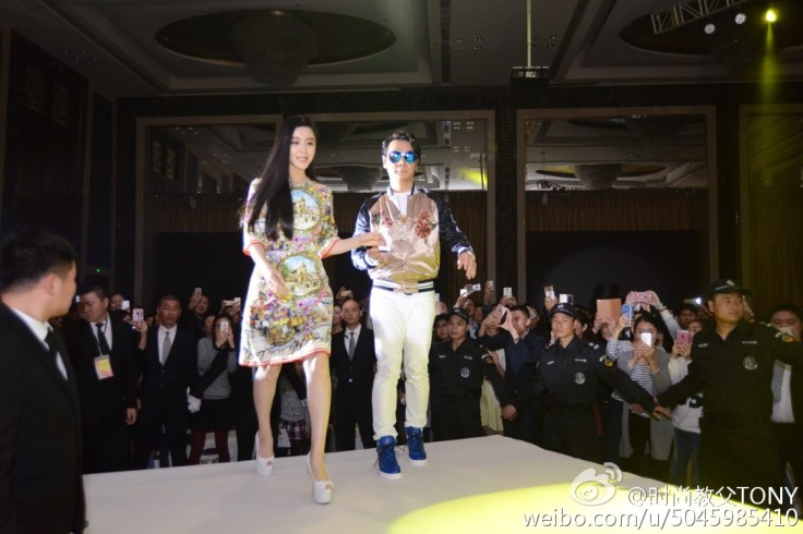 Fan Bingbing in Dolce & Gabbana Spring 2016-2