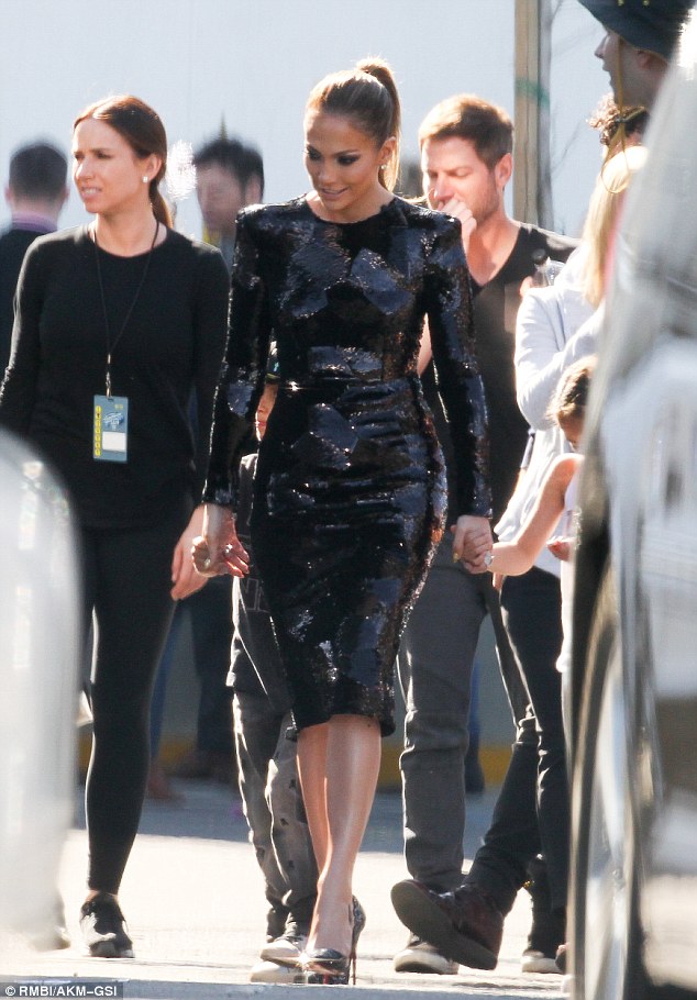 Jennifer Lopez in Alex Perry