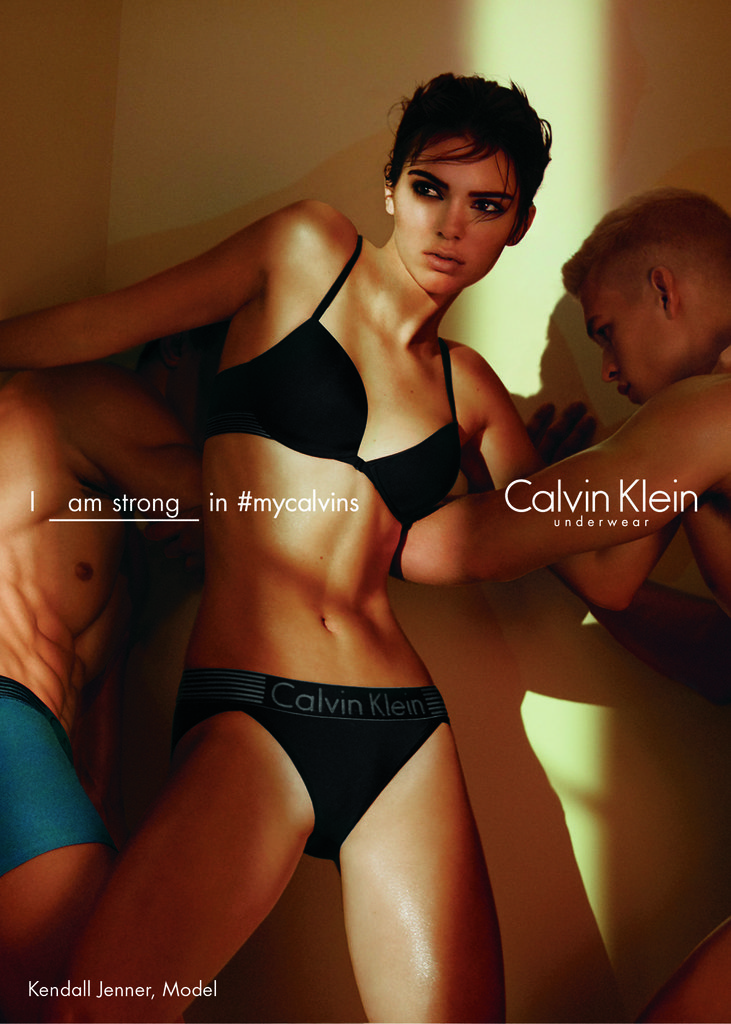 Kendall Jenner Calvin Klein Underwear 2016 Campaign