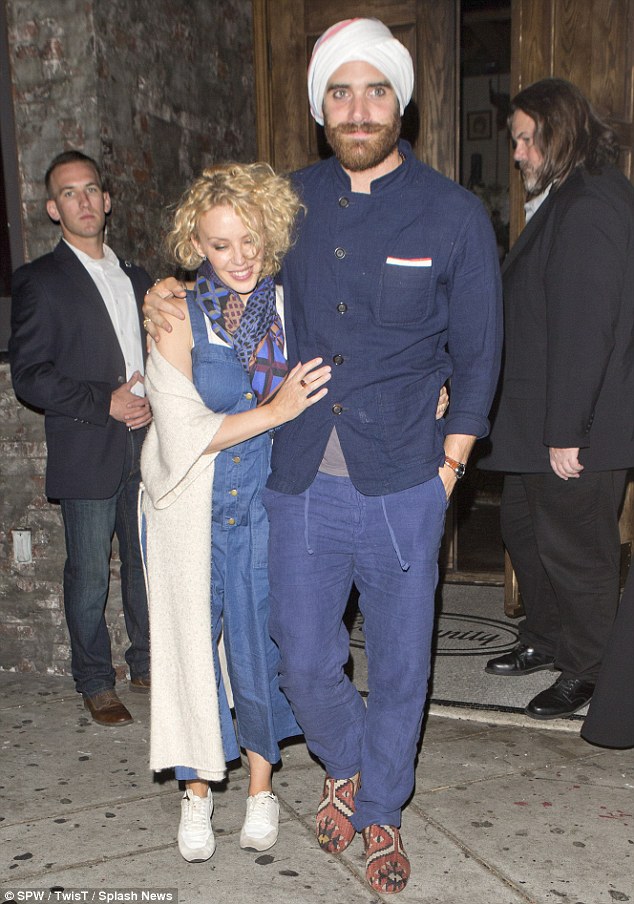 Kylie Minogue in Stella McCartney Denim Dress