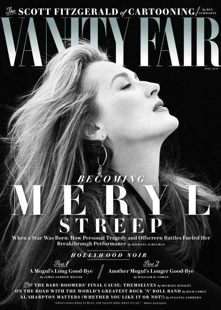 Meryl Streep Vanity Fair April 2016 Cover