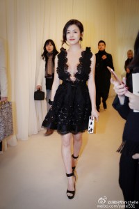 Lanvin Fall 2016 Runway Show— 陳妍希 -2016.3.4-