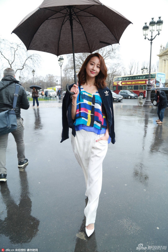 Ning Chang in Leonard Paris Spring 2016