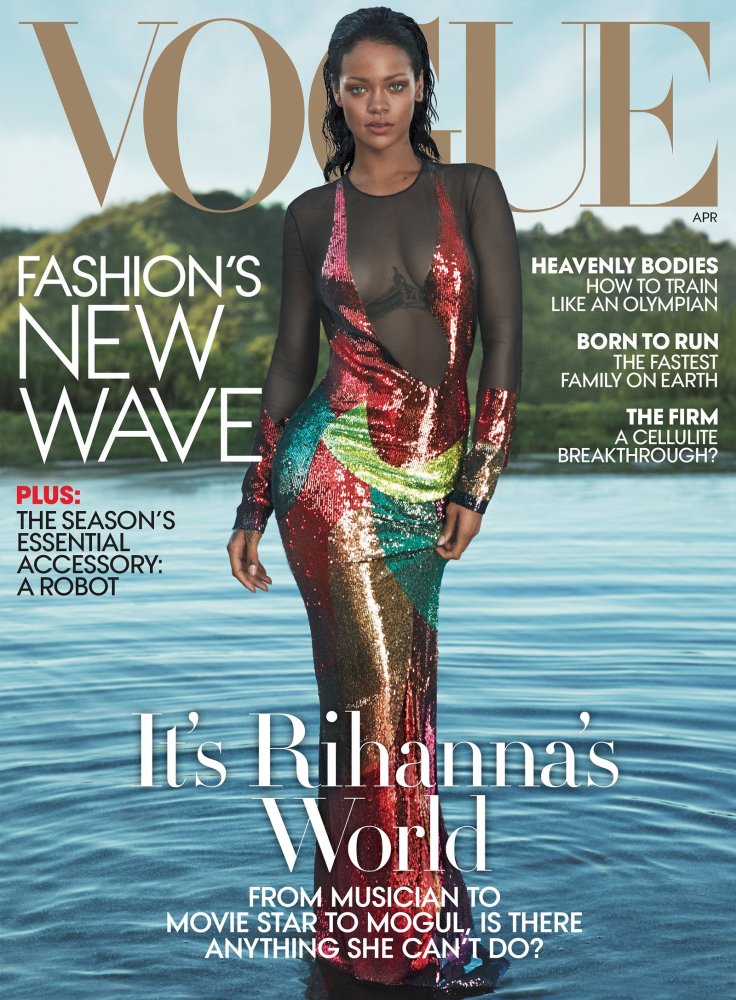 Rihanna Vogue US April 2016-Cover
