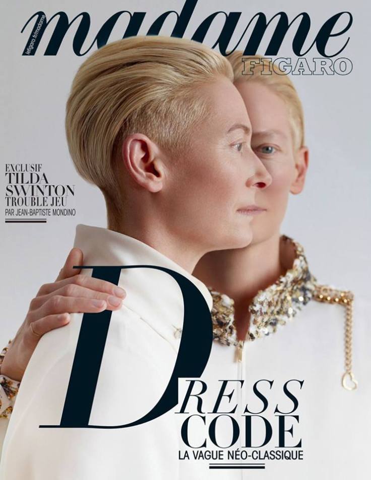 Tilda Swinton Madame Figaro 2016-Cover