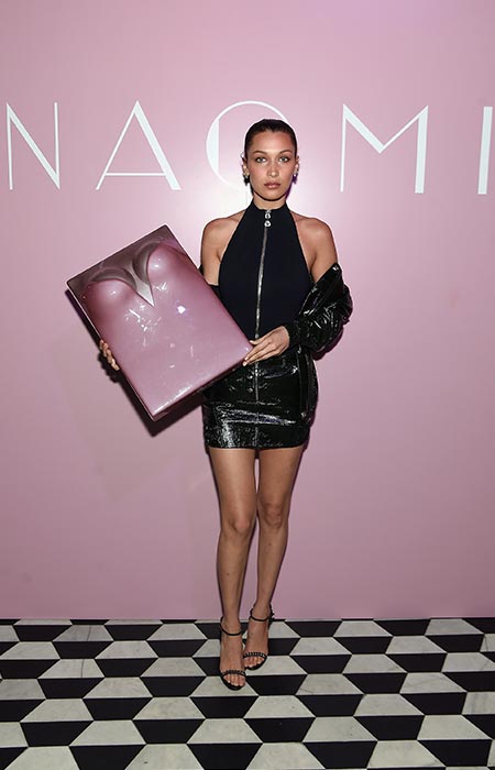 Bella Hadid in Versus Versace Spring 2016