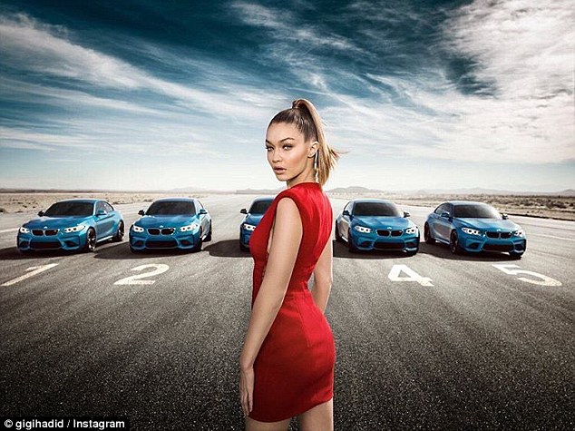 Gigi Hadid BMW 2016 Campaign-1