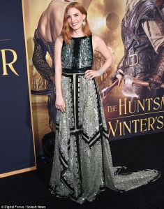 The Huntsman: Winter’s War LA Premiere— Jessica Chastain -2016.4.12-