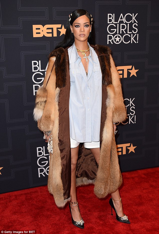 Rihanna in Miu Miu Fall 2016