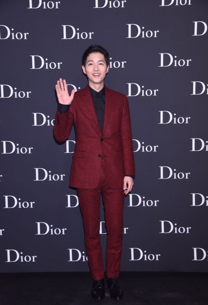 Song Joong Ki in Dior Homme Fall 2016