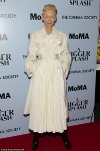 A Bigger Splash NY Screening— Tilda Swinton -2016.4.22-